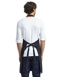 Artisan Collection by Reprime RP130 Calibre Heavy Cotton Canvas Bib Apron - Black - model back