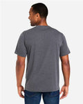 Core 365 CE111 Unisex Fusion ChromaSoft Performance T-Shirt - Carbon Heather - model back