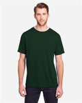 Core 365 CE111 Unisex Fusion ChromaSoft Performance T-Shirt - Forest - model front
