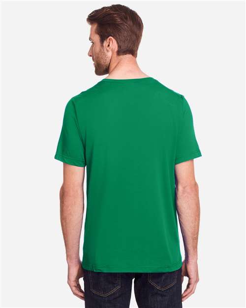 Core 365 CE111 Unisex Fusion ChromaSoft Performance T-Shirt - Kelly Green - model back
