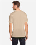 Core 365 CE111 Unisex Fusion ChromaSoft Performance T-Shirt - Stone - model back