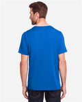 Core 365 CE111 Unisex Fusion ChromaSoft Performance T-Shirt - True Royal - model back