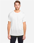 Core 365 CE111 Unisex Fusion ChromaSoft Performance T-Shirt - White - model front