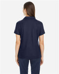 Core 365 CE112W Women's Fusion ChromaSoft Pique Polo - Classic Navy - model back