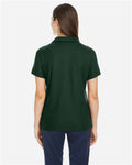 Core 365 CE112W Women's Fusion ChromaSoft Pique Polo - Forest - model back