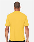Core 365 CE10 Unisex Capital Performance T-Shirt - Campus Gold - model back