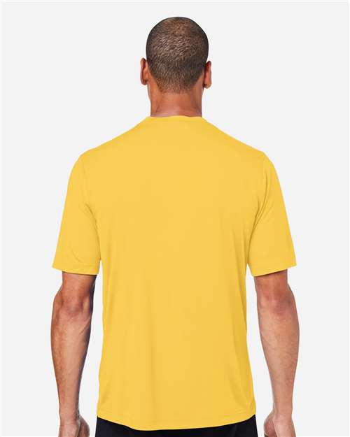 Core 365 CE10 Unisex Capital Performance T-Shirt - Campus Gold - model back