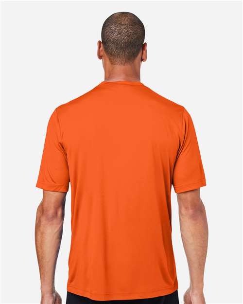 Core 365 CE10 Unisex Capital Performance T-Shirt - Campus Orange - model back