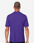 Core 365 CE10 Unisex Capital Performance T-Shirt - Campus Purple - model back