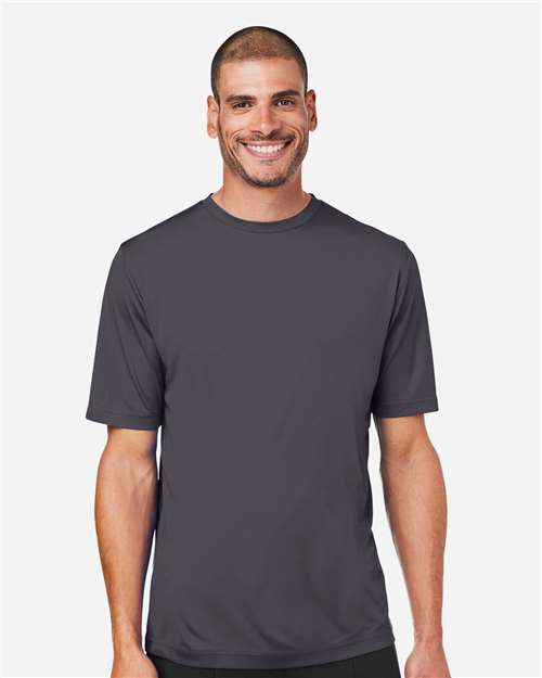 Core 365 CE10 Unisex Capital Performance T-Shirt - Carbon - model front