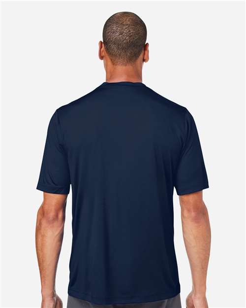 Core 365 CE10 Unisex Capital Performance T-Shirt - Classic Navy - model back