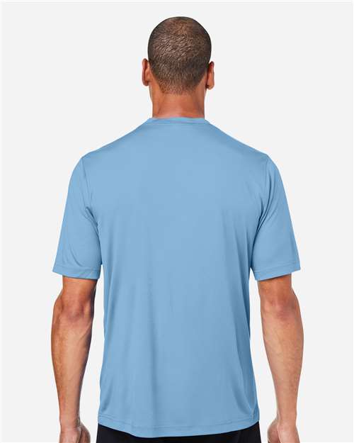Core 365 CE10 Unisex Capital Performance T-Shirt - Columbia Blue - model back
