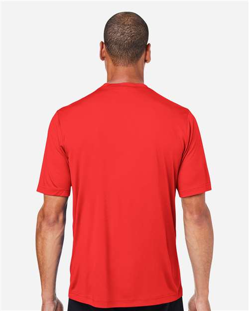 Core 365 CE10 Unisex Capital Performance T-Shirt - Marina Red - model back