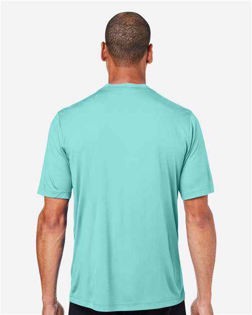 Core 365 CE10 Unisex Capital Performance T-Shirt - Sea Glass - model back