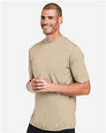 Core 365 CE10 Unisex Capital Performance T-Shirt - Stone - model side