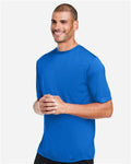 Core 365 CE10 Unisex Capital Performance T-Shirt - True Royal - model side