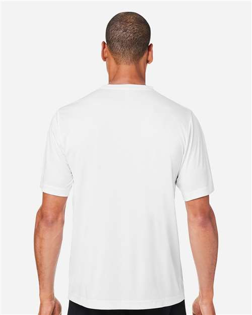 Core 365 CE10 Unisex Capital Performance T-Shirt - White - model back