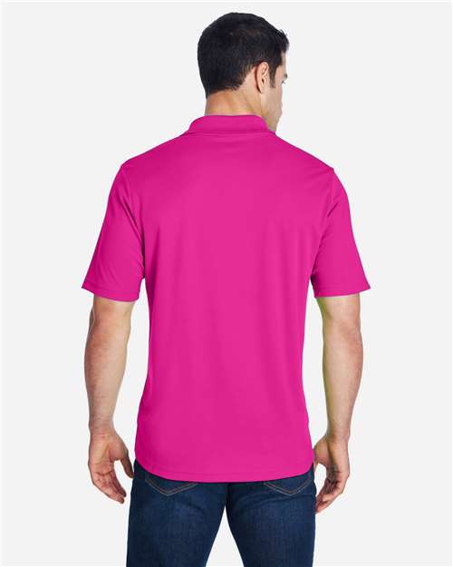 Core 365 88181 Origin Performance Piqué Polo - Bright Magenta - model back