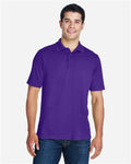 Core 365 88181 Origin Performance Piqué Polo - Campus Purple - model front