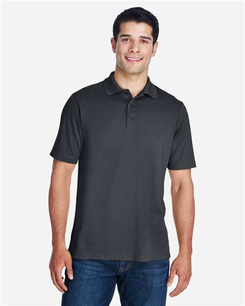Core 365 88181 Origin Performance Piqué Polo - Carbon - model front
