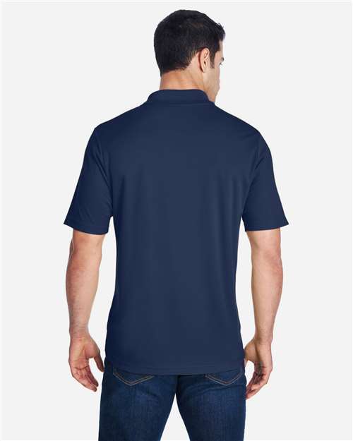 Core 365 88181 Origin Performance Piqué Polo - Classic Navy - model back