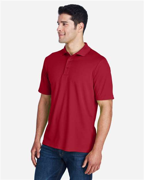 Core 365 88181 Origin Performance Piqué Polo - Classic Red - model side
