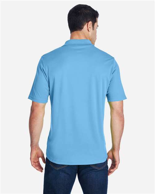 Core 365 88181 Origin Performance Piqué Polo - Columbia Blue - model back