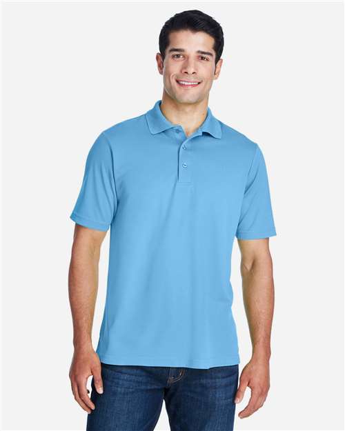 Core 365 88181 Origin Performance Piqué Polo - Columbia Blue - model front
