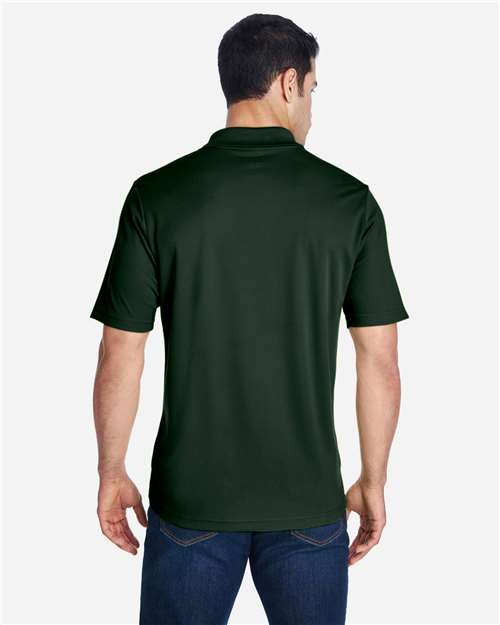 Core 365 88181 Origin Performance Piqué Polo - Forest - model back