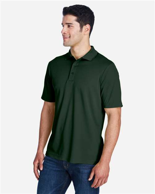 Core 365 88181 Origin Performance Piqué Polo - Forest - model side