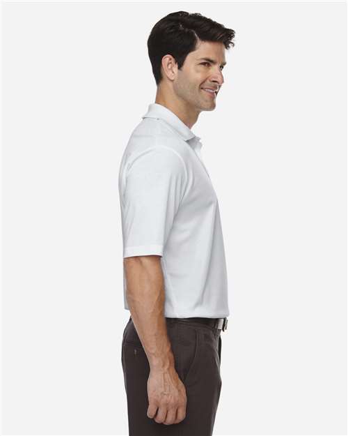 Core 365 88181 Origin Performance Piqué Polo - Platinum - model side