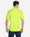 Core 365 88181 Origin Performance Piqué Polo - Safety Yellow - model back