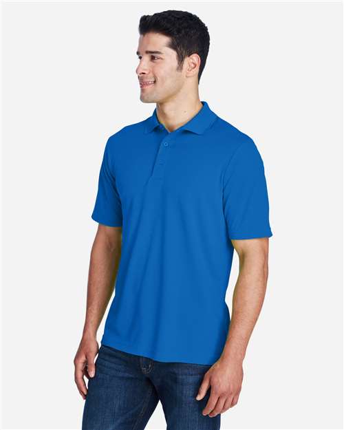 Core 365 88181 Origin Performance Piqué Polo - True Royal - model side
