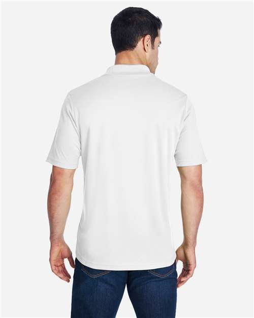Core 365 88181 Origin Performance Piqué Polo - White - model back