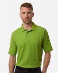 Core 365 CE106 Men's Resolve CVC Performance Pique Polo - Acid Green - model front
