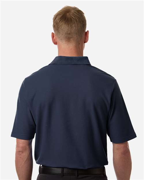 Core 365 CE106 Men's Resolve CVC Performance Pique Polo - Classic Navy - model back
