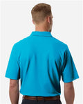 Core 365 CE106 Men's Resolve CVC Performance Pique Polo - Electric Blue - model back