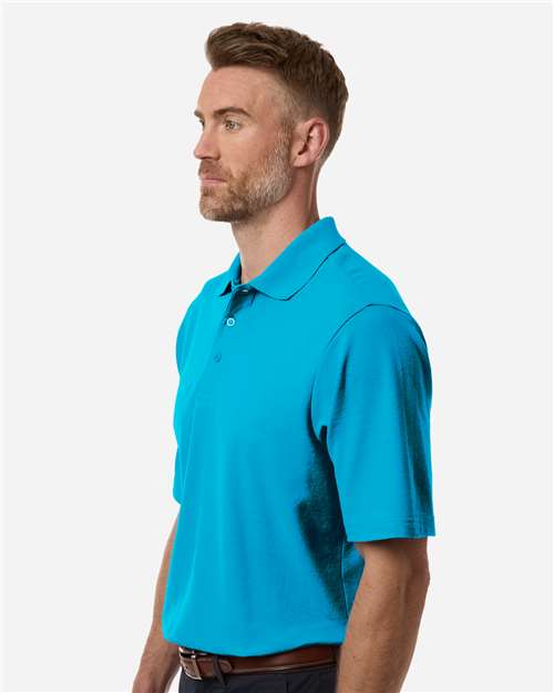 Core 365 CE106 Men's Resolve CVC Performance Pique Polo - Electric Blue - model side