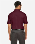Core 365 CE112 Men's Fusion ChromaSoft Pique Polo - Burgundy - model back
