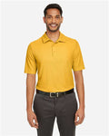 Core 365 CE112 Men's Fusion ChromaSoft Pique Polo - Campus Gold - model front