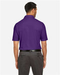 Core 365 CE112 Men's Fusion ChromaSoft Pique Polo - Campus Purple - model back