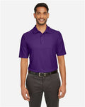 Core 365 CE112 Men's Fusion ChromaSoft Pique Polo - Campus Purple - model front