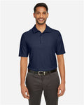 Core 365 CE112 Men's Fusion ChromaSoft Pique Polo - Classic Navy - model front