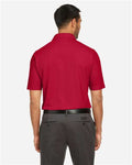 Core 365 CE112 Men's Fusion ChromaSoft Pique Polo - Classic Red - model back