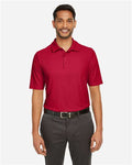Core 365 CE112 Men's Fusion ChromaSoft Pique Polo - Classic Red - model front