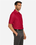 Core 365 CE112 Men's Fusion ChromaSoft Pique Polo - Classic Red - model side