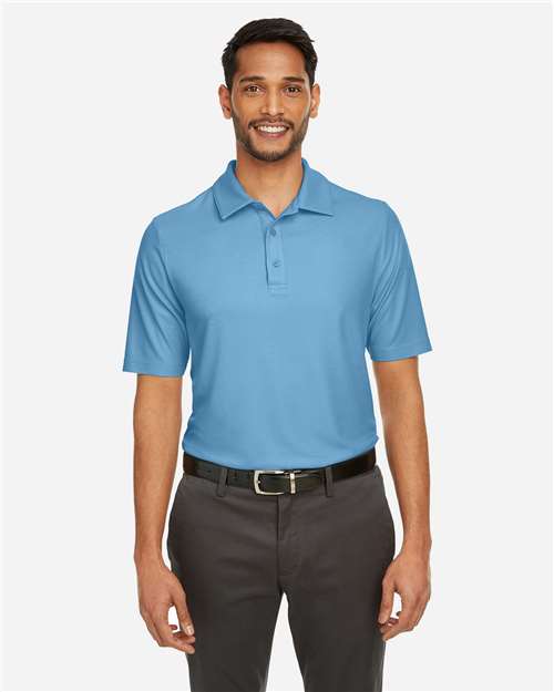 Core 365 CE112 Men's Fusion ChromaSoft Pique Polo - Columbia Blue - model front