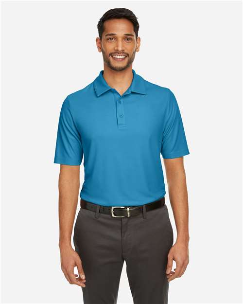 Core 365 CE112 Men's Fusion ChromaSoft Pique Polo - Electric Blue - model front