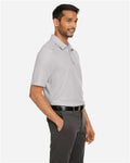 Core 365 CE112 Men's Fusion ChromaSoft Pique Polo - Platinum - model side
