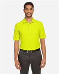 Core 365 CE112 Men's Fusion ChromaSoft Pique Polo - Safety Yellow - model front